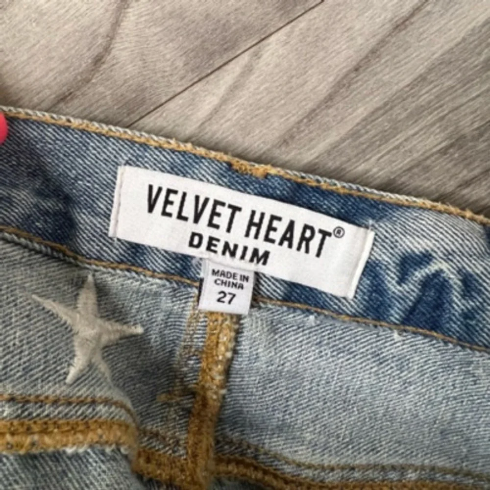 Yelena Denim Skirt Jean Womens 27 Blue Above Knee Raw Hem Stars 4th‎ Of July
